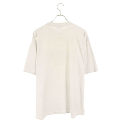 Balenciaga Carre Gigi Logo Embroidery T-Shirt XS Gray Tone — view 2