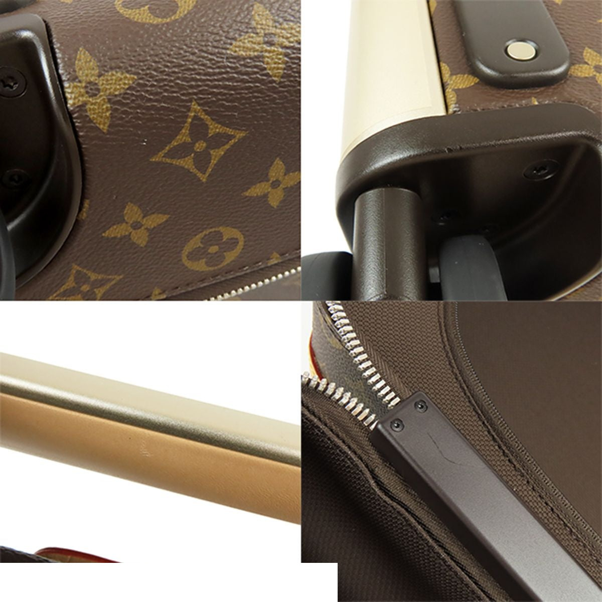 Louis Vuitton Suitcase Horizon 50 Brown Monogram Canvas Travel Bag — view 8
