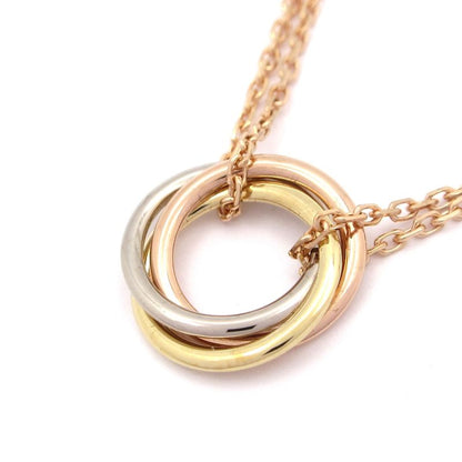Cartier Necklace Sweet Trinity/trinity Pendant Mini Model B7224816 18K Three