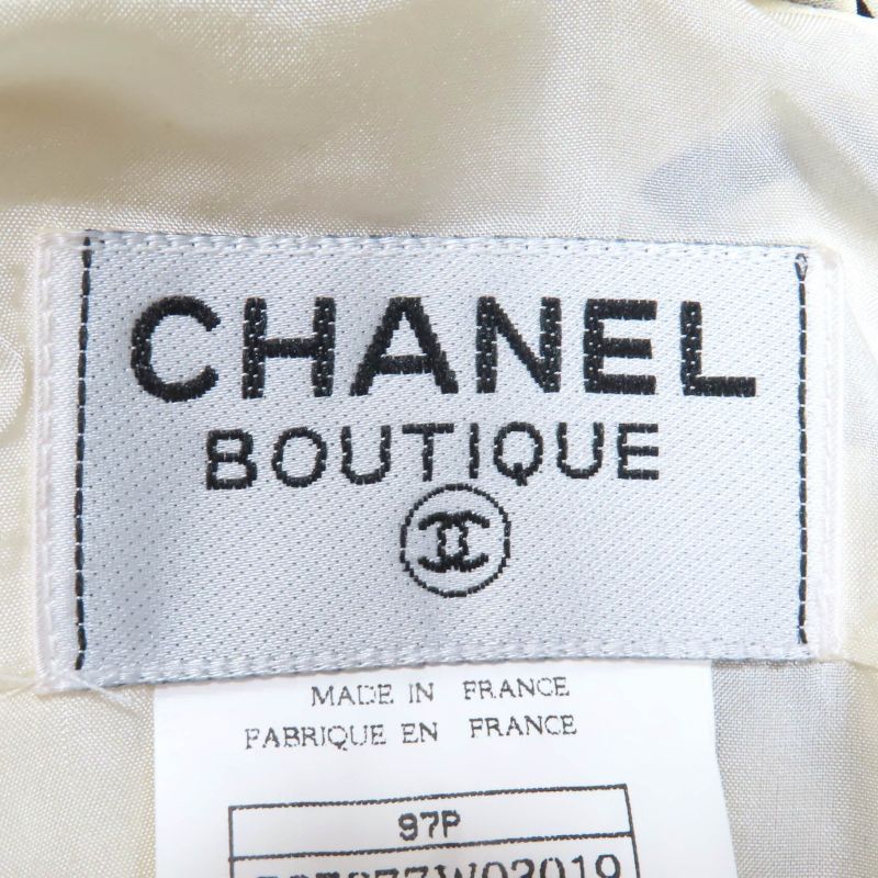 CHANEL Boutique CHANEL Boutique Vintage 97P P07977 100% Silk Full Logo Coco