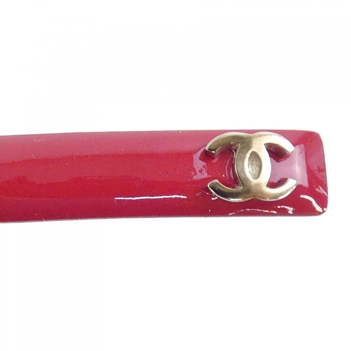 Chanel Red Belt — view 2