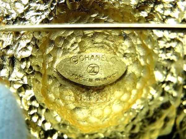 Chanel Coco Mark Vintage Lion Pin Brooch Pin Brooch Accessories Gold