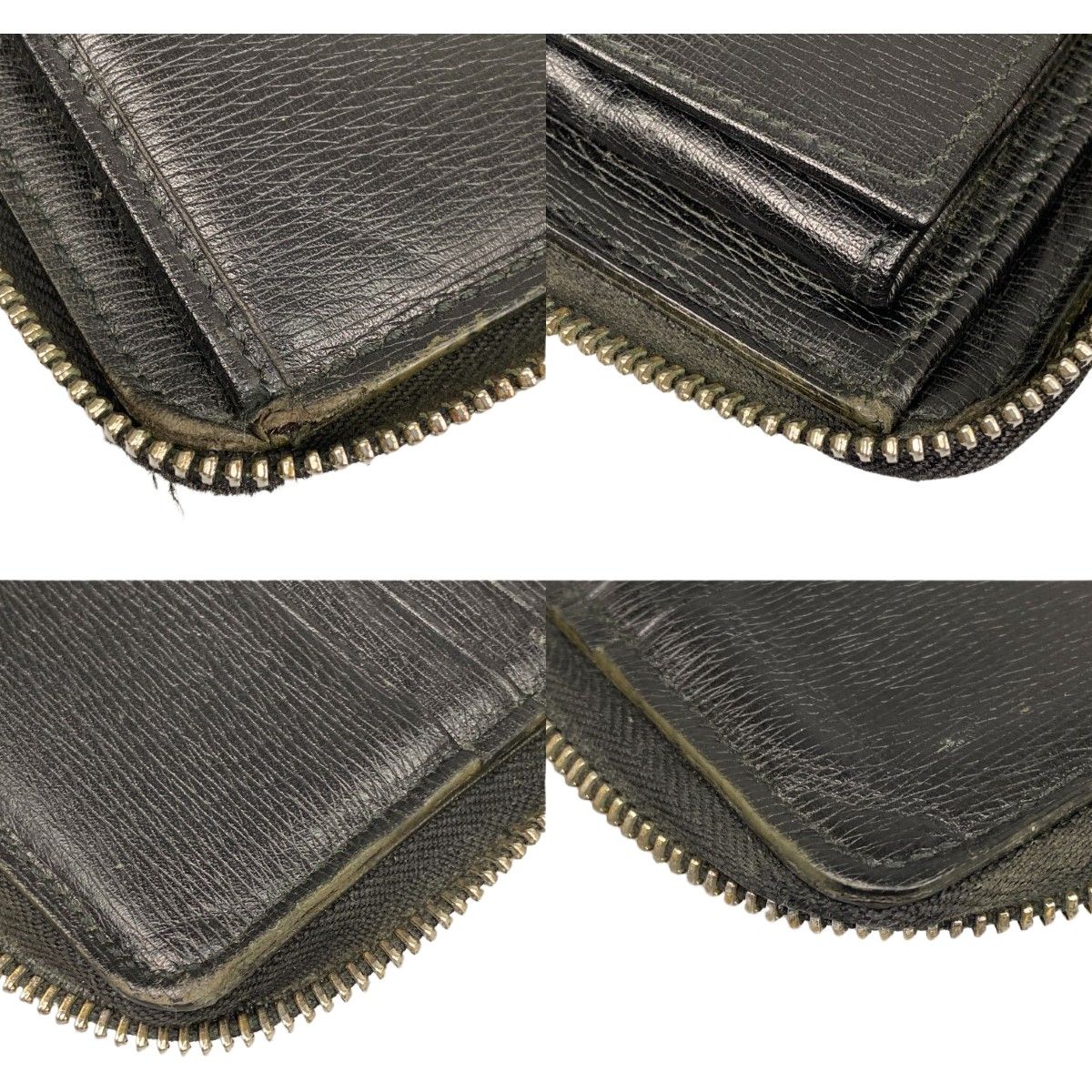 Gucci Round Zipper Long Wallet Interlocking G Shape Softening Yes