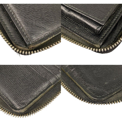 Gucci Round Zipper Long Wallet Interlocking G Shape Softening Yes