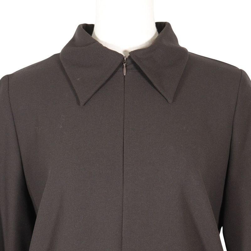 Gucci Wool And Spandex Brown Women's Dress