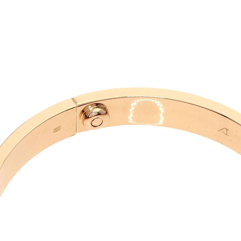 Cartier Love Bracelet With Pink Sapphire Driver #16 Bracelet 18K Pink Gold