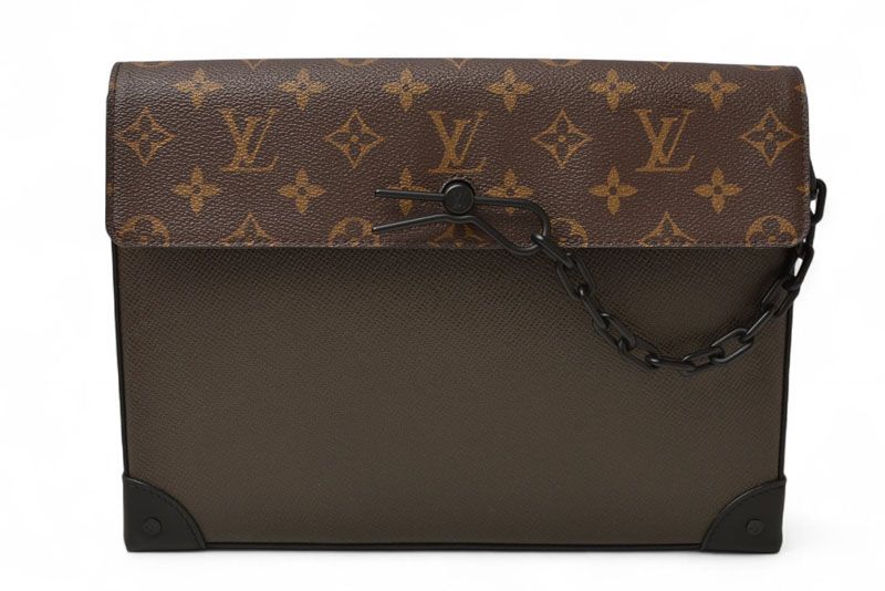 Louis Vuitton Second Bag Clutch Bag Louis Vuitton Bag Pochette Steamer Monogram