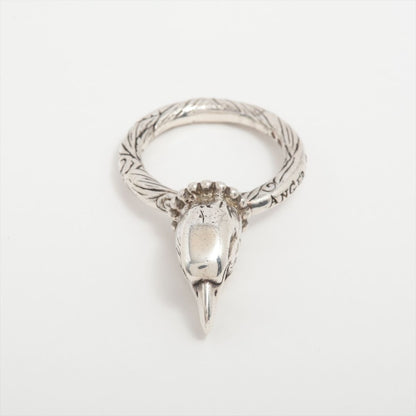 Gucci Anga Forest Eagle Head Silver Ring