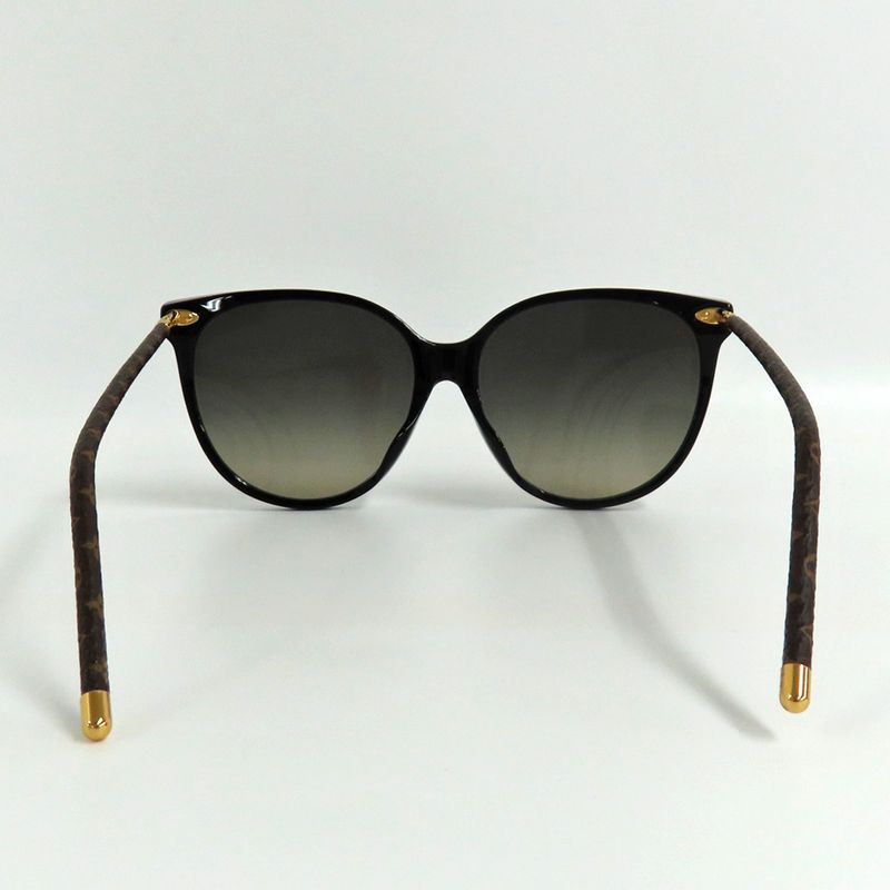 Louis Vuitton Sunglasses LV Fast Round Z1710e Monogram Black Round