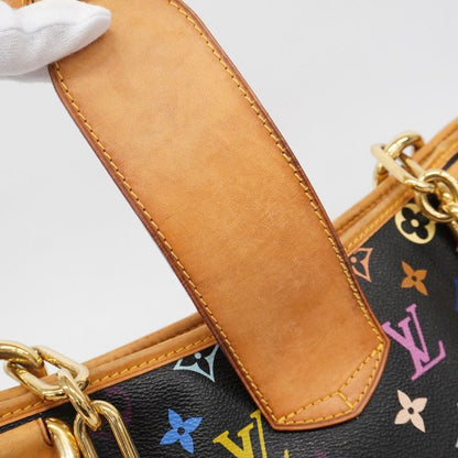 Louis Vuitton Shoulder Bag Monogram Multicolor Annie GM M40304 Noir Black Women