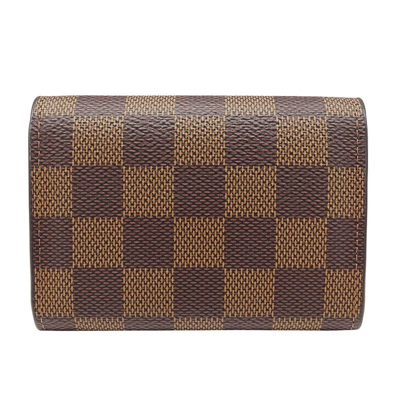 Louis Vuitton Wallet Ladies Brand Coin Case Damier Canvas Portmonnaie Rosalie