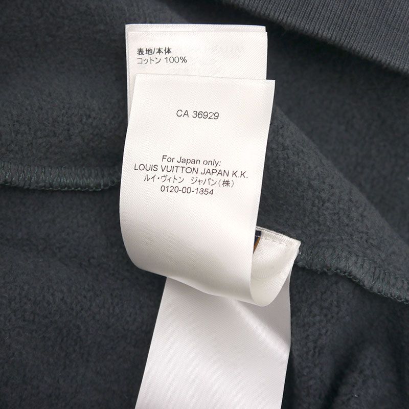 Louis Vuitton Sweatshirt Damier Spread Size M Gray