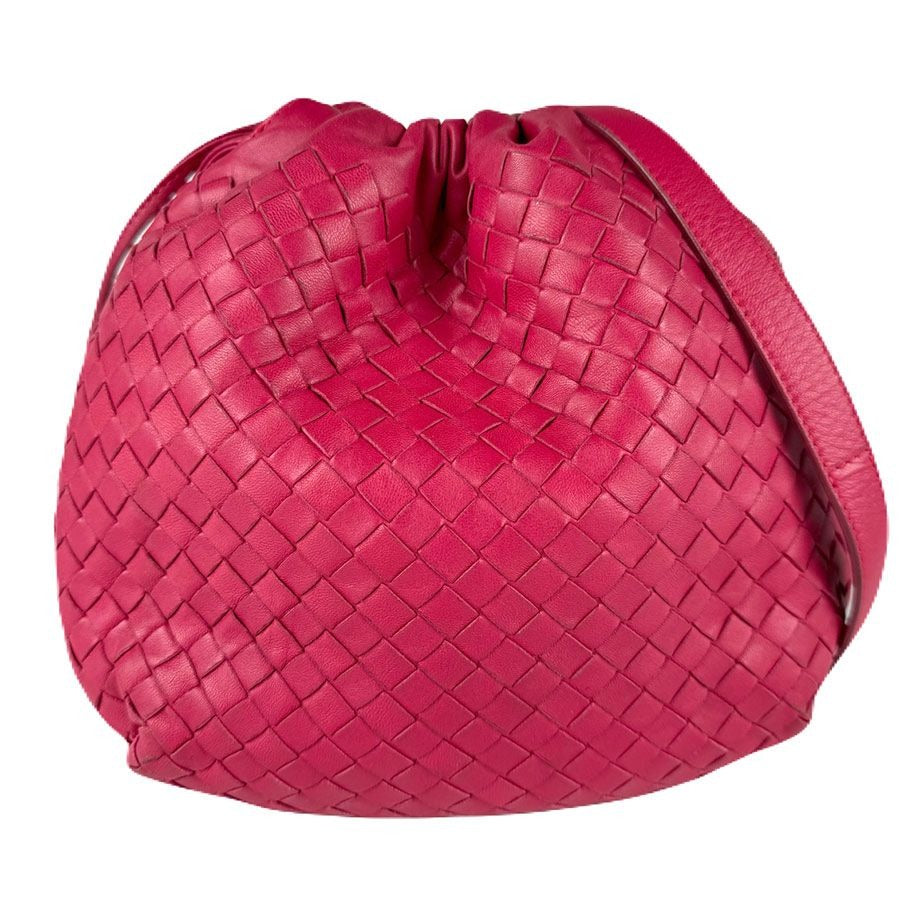 Bottega Veneta Crossbody Shoulder Bag Magenta