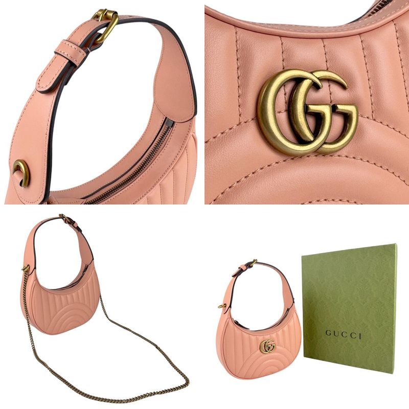Gucci Shoulder Bag Handbag GG Marmont 699514
