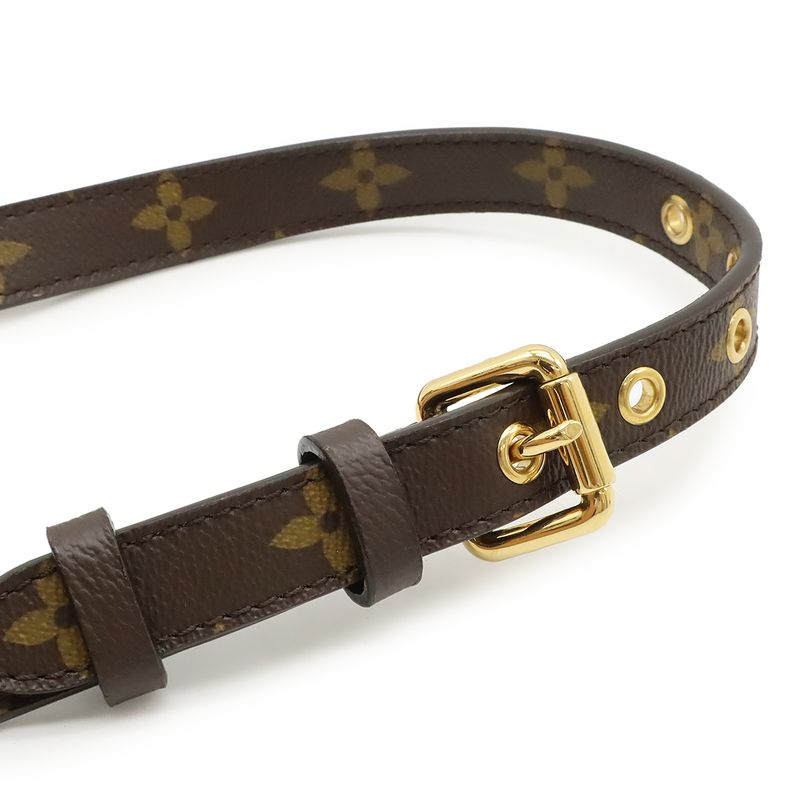 Louis Vuitton Monogram Pallas MM Handbag 2WAY Shoulder Bag Semi Shoulder Noir