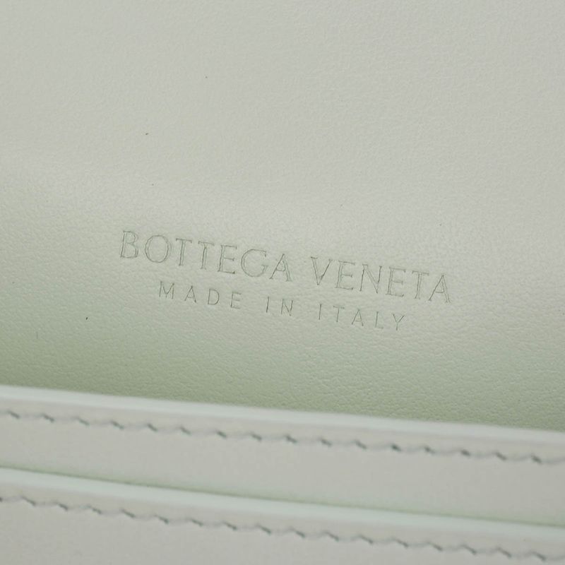 Bottega Veneta Business CARD CASE Ecru/glacier