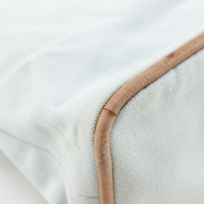 Hermes Bolide Pouch 25 Baby Line Cotton Light Blue Women's Pouch