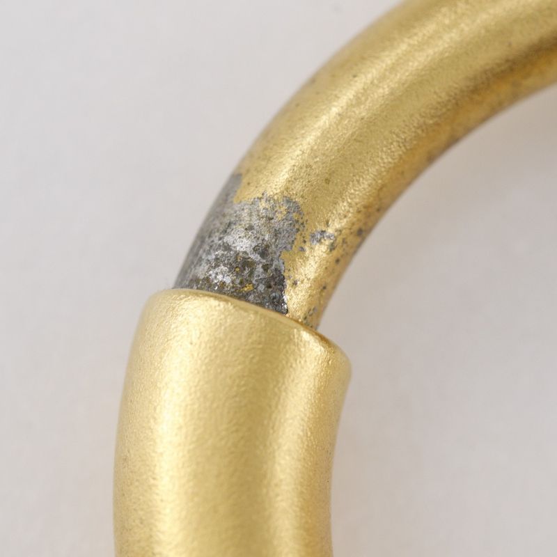 Chanel Hoop Vintage Gold Plated 96P Ladies 22.8g Earrings