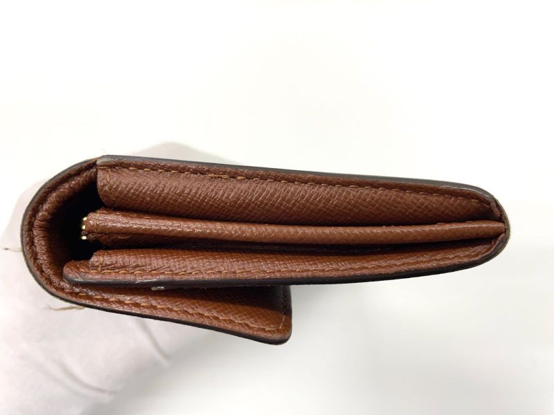 Louis Vuitton Monogram Pochette Portmonnaie Cles Di Long Wallet M61726 Brown