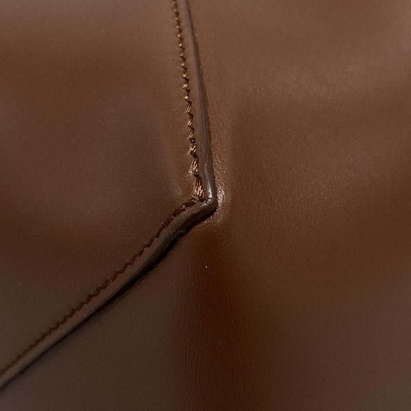 Loewe Tote Bag Puzzle Fold Tote XL Brown Fold