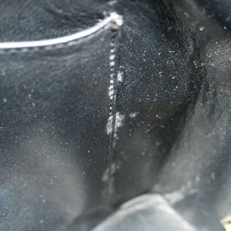 Chanel Tote Bag Revival Tote Caviar Skin Black Silver Hardware Women's