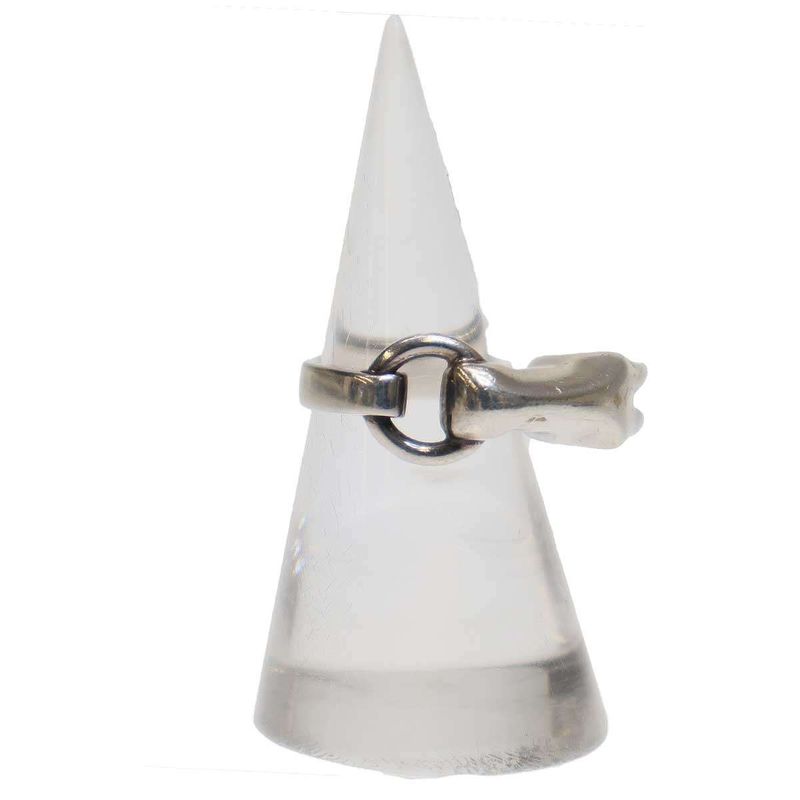 Hermes Gallop Ring Silver 53