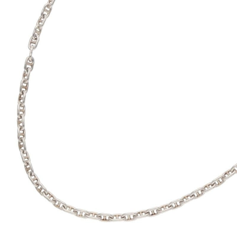 Hermes Chaine D'ancre Mini Serie TTPM Silver Necklace 40 cm