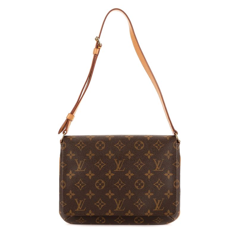 Louis Vuittonmusette Tango Brown Monogram Canvas A