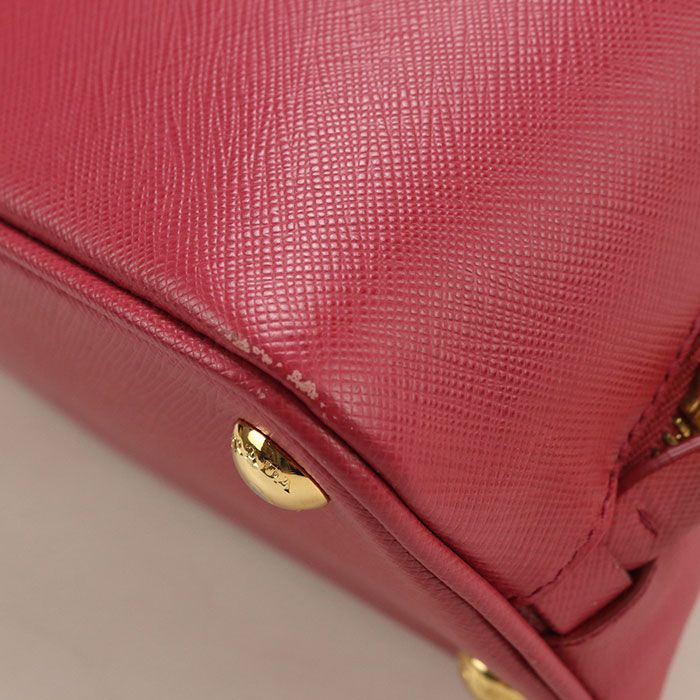 Prada 2WAY Saffiano Leather Bl0838 Handbag Leather Women