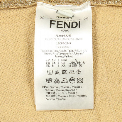 Fendi Knit FF Pattern Rayon — view 4