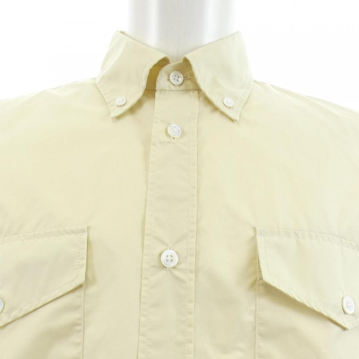 Hermes Shirt Yellow 40 — view 5