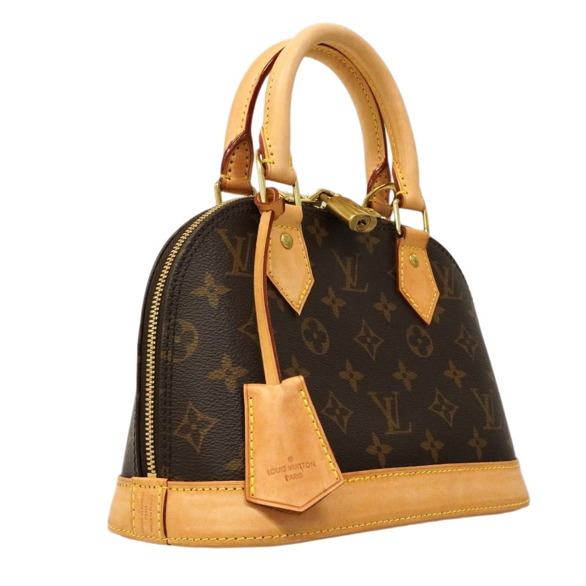 Louis Vuitton Handbag Monogram Alma BB Brown 2-Way — view 2