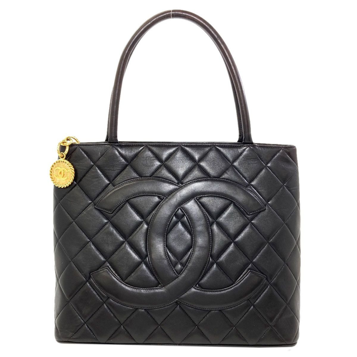 Chanel Medallion Tote Gold Calf