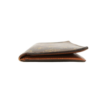 Louis Vuitton Long Bill Holder Monogram Porte-Billets Carte Cles Brown Wallet — view 2