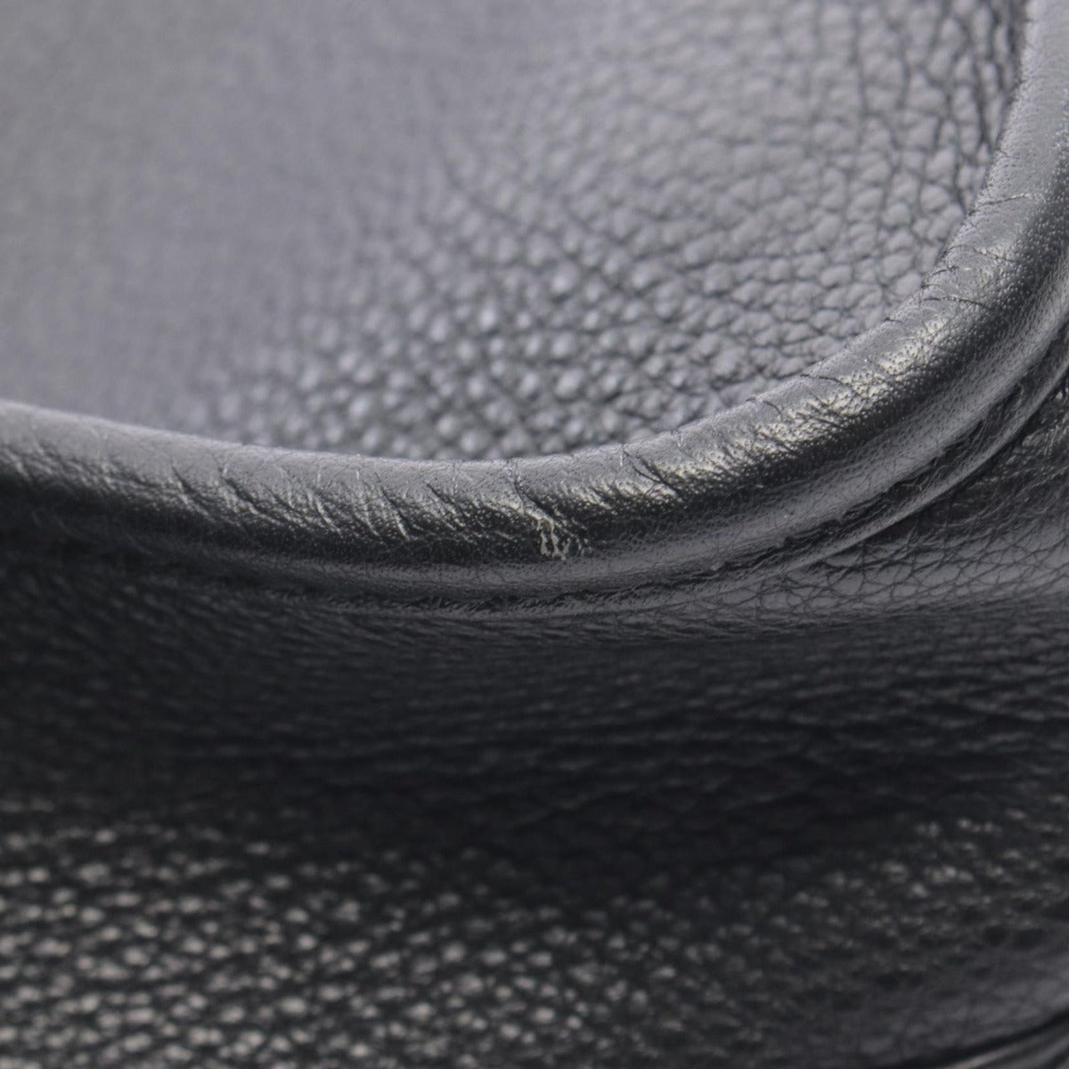 Prada Shoulder Bag Vitello Daino Soft Black Leather Canvas — view 5
