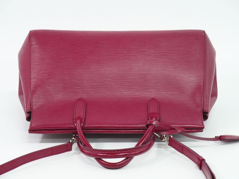 Authentic Louis Vuitton LV Marly MM Epi Leather 2WAY Shoulder Bag Handbag