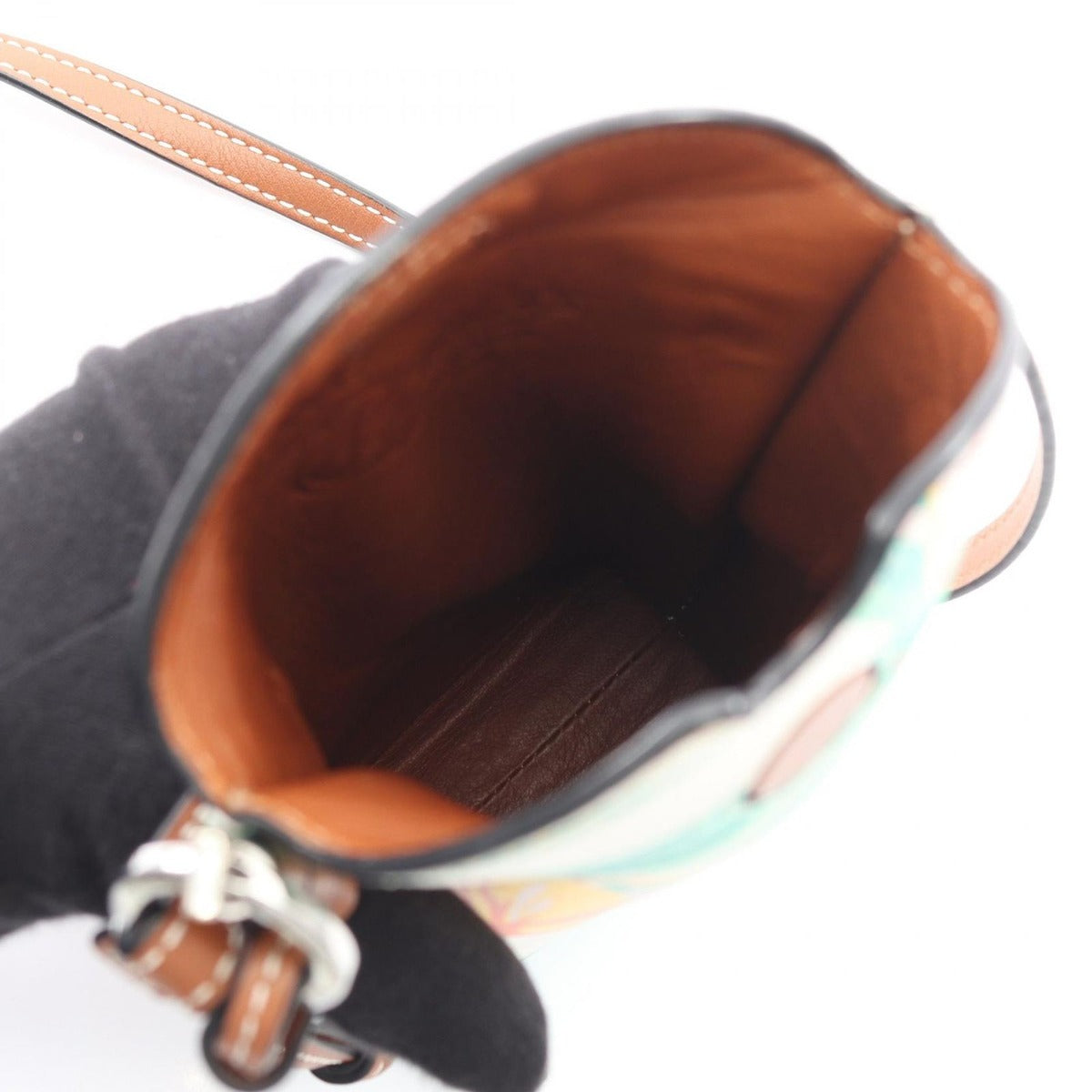 Loewe Shoulder Bag Paula GATE Pocket Waterlily Multi Leather — view 3