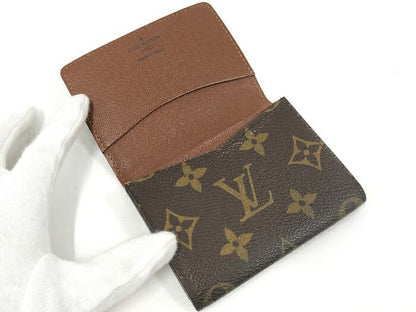 Louis Vuitton Envelop Carte De Visite Card Case Monogram M62920