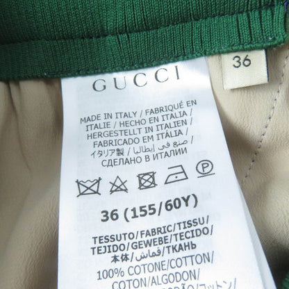 Gucci×adidas 703006 100% Cotton Trefoil Webline Shorts Multicolor 36 Made In