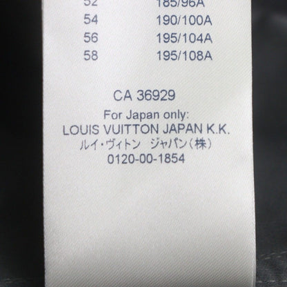 Louis Vuitton Flag Patch Double Zip Up 2-Way with Polylifted Jacket Gray 46 — view 13