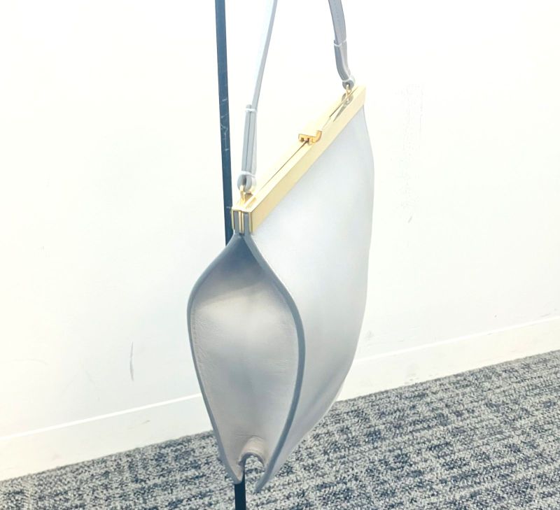 Celine Clasb Shoulder Bag Phoebe Period Gray : A2113