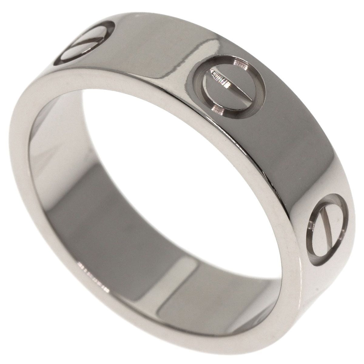 Cartier Love Ring 51 18K White Gold