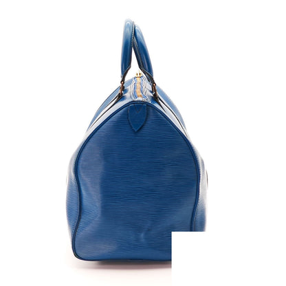 Louis Vuitton Epi Keepall 45 Toledo Blue Boston Bag — view 4