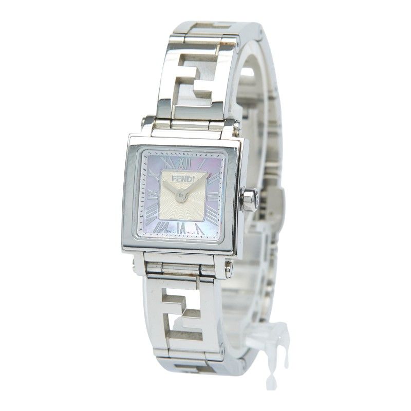 Fendi Quadro Mini 60500l Stainless Steel Ladies Fendi