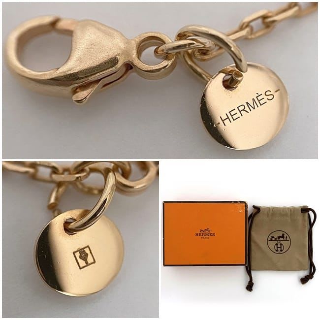 Hermes Necklace Asieur de Coeur PM Pink