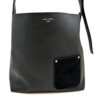 Louis Vuitton Tote Leather Black