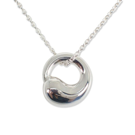 Tiffany & Co 925 Eternal Circle Pendant Necklace