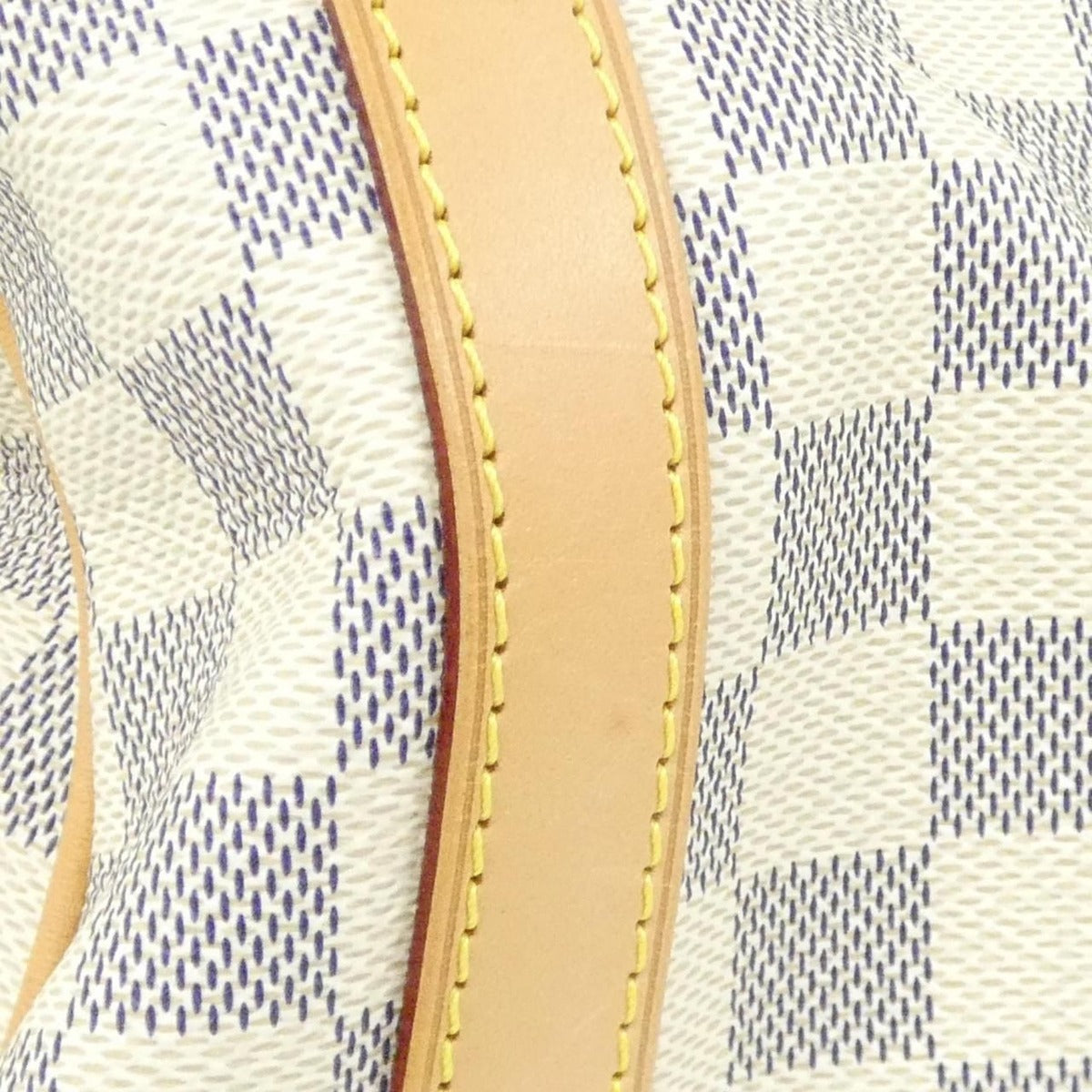 Louis Vuitton Damier Azur Streza PM Shoulder Bag Gold — view 8