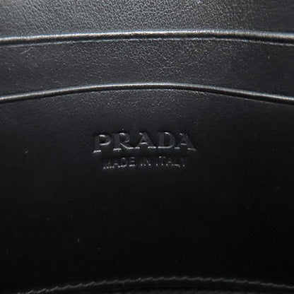 Prada Shoulder Bag Re-Nylon Smartphone Case Nylon Leather Black Silver Hardware