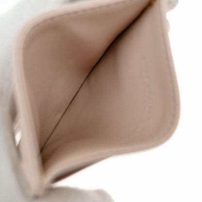 Christian DIOR Card Case Pink Leather Cannage 62ka738